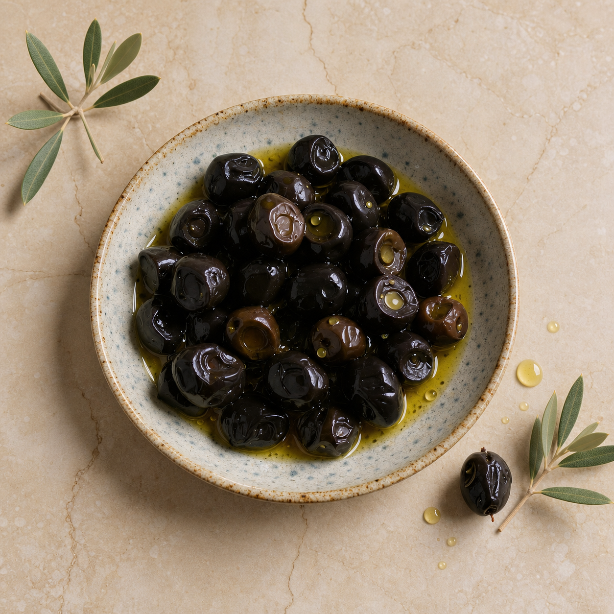 Siyah Ayvalık sele zeytin - %100 doğal, Deryadan