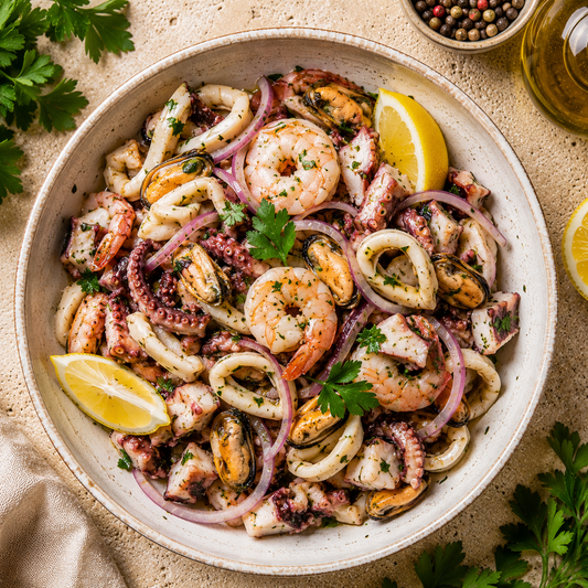 Karışık Deniz Ürünleri Salatası