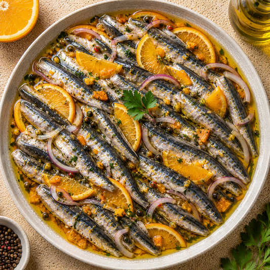 Portakallı Hamsi Marin